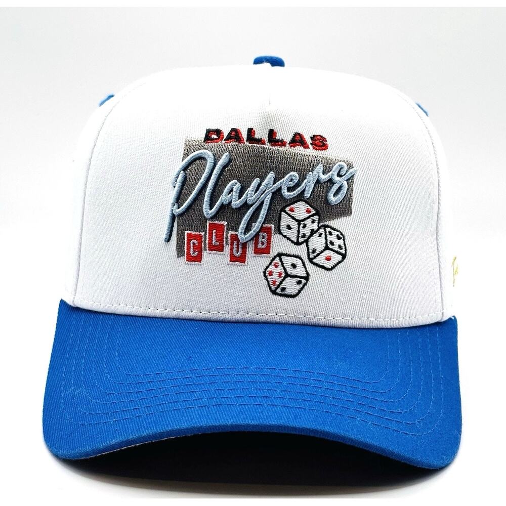 True Brvnd Dallas Players Club Blue & White - Rare